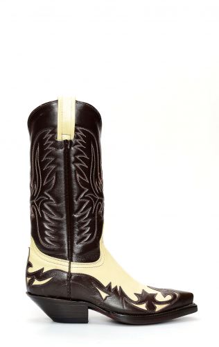 Jalisco boots with contrasting mask