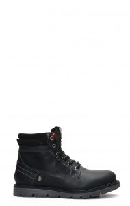 Wrangler Tucson ankle boot with laces in dark gray