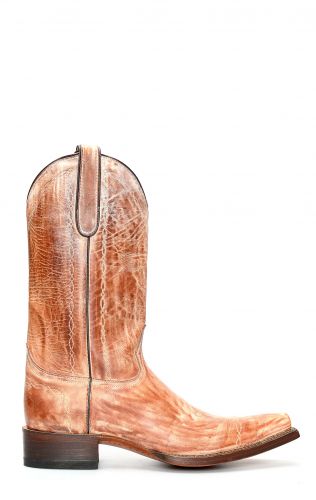Jalisco boots with rustic brown finish