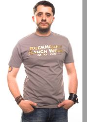 Rockmount t-shirt vintage gold